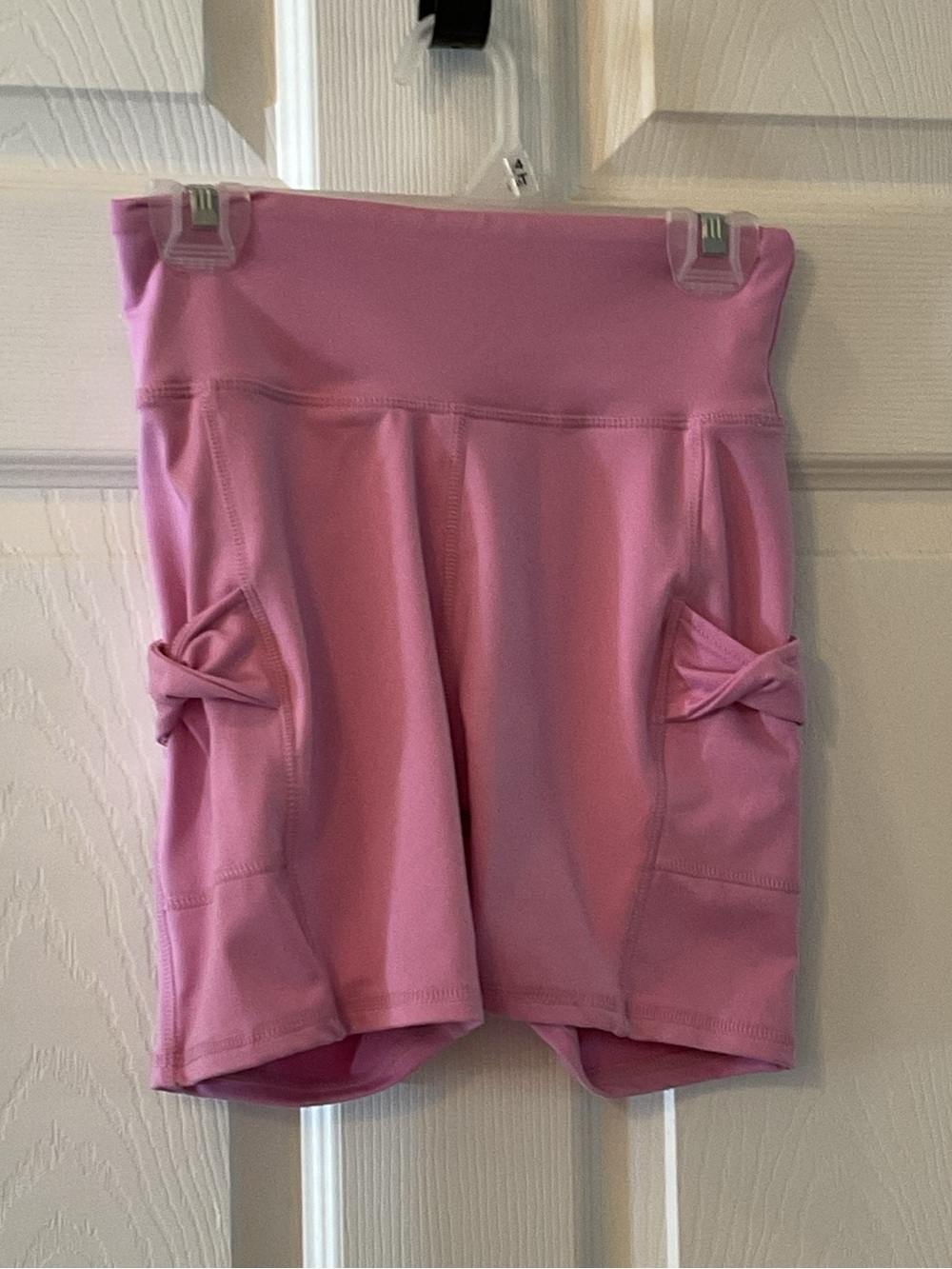 LA IMAGE Womens XS Lavender Yoga Shorts